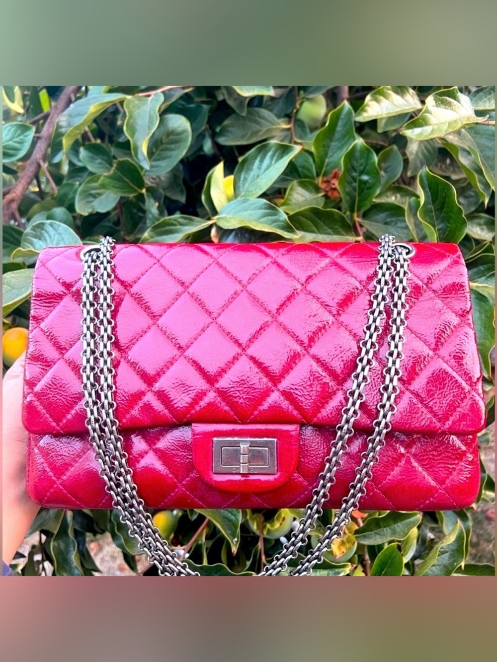 Chanel Quilted Calfskin Reissue Maxi Double Flap Bag  ($8k retail)